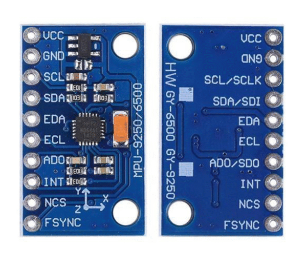 mpu 9250 6 axis attitude gyro and accelero sensor module (without magnetometer)