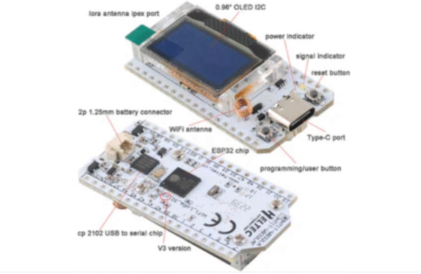 v3 version 863mhz 928mhz sx1262 esp32 wifi bluetooth lora with 0.96 oled display