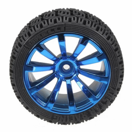 robotic blue steel wheel