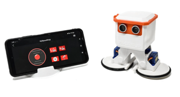 pro range biped ninja robot using esp8266 – smart diy robotics kit