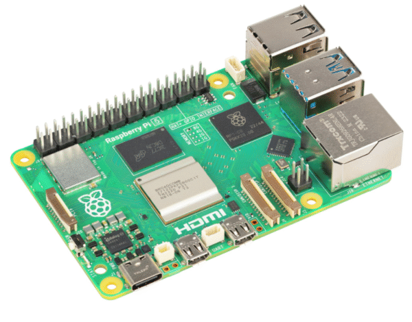 raspberry pi 5 model b 4 gb – faster cpu, dual 4k, pcie