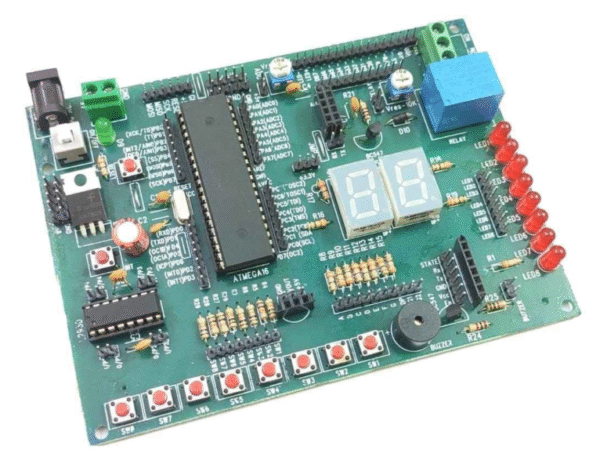 avr atmega16 development board – high performance mcu board